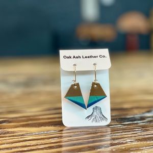 Handmade Leather Earrings